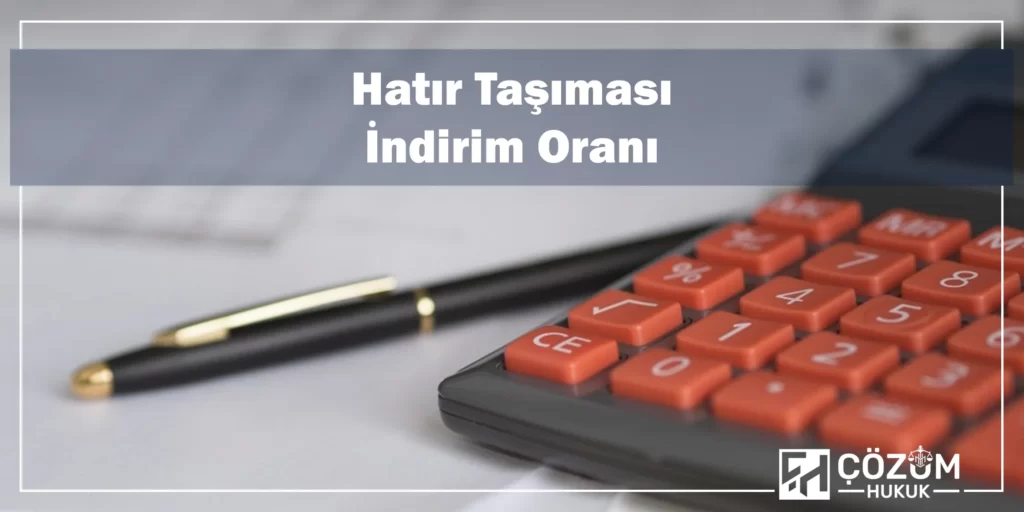 Trafik Kazalarında Hatır Taşıması İndirimi 5 Hatır Taşıması İndirim Oranı