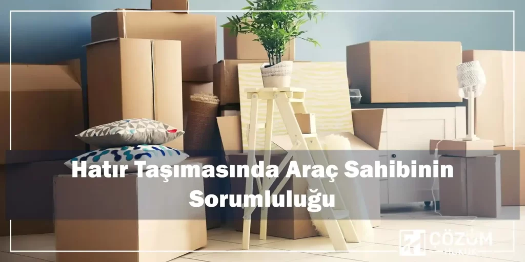Trafik Kazalarında Hatır Taşıması İndirimi 6 Hatır Taşımasında Araç Sahibinin Sorumluluğu