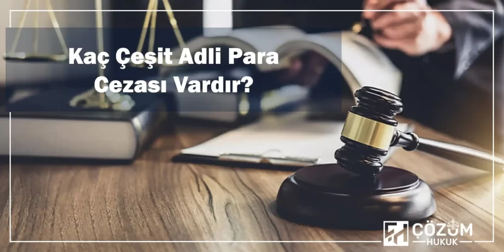 Adli Para Cezası Nedir? 3 Kaç Çeşit Adli Para Cezası Vardır?